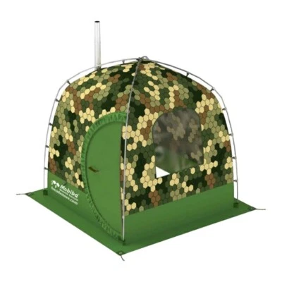 MOBIBA Rucksack Sauna RB170M Outdoor Mobile Saunazelt camouflage JAPAN NEU - Bild 1 von 4