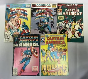 Captain America Small Marvel Comic Bundle - 5 X Comics 1992/93 1983 - Picture 1 of 6