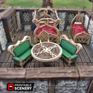 Spielplatz - Elegante Möbel - DnD Pathfinder LOTR Ältere Rollen - Bild 1 von 5