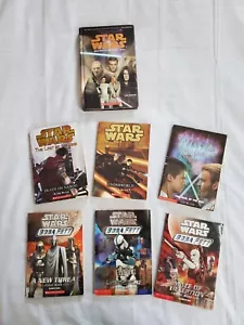Star Wars Scholastic 7 Bücher Lot Boba Fett Last Of The Jedi Secret Quest Of Jedi - Bild 1 von 9