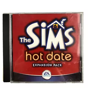 The Sims Hot Date Expansion Pack EA PC Computer Video Game Role Play Love Sexy - Picture 1 of 11