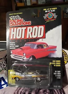 🏆Racing Champions 1997🔥1968 Plymouth ROADRUNNER🏁HOT ROD Magazine Issue #37 - Picture 1 of 7