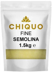 Semolina Fine - Chiquo - 1.5kg - Ideal for Indian Recipes - Picture 1 of 7