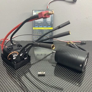 WP-10BL60 3652 2700KV 1/10 RC Car Truck Waterproof Brushless ESC Motor Combo - Picture 1 of 10
