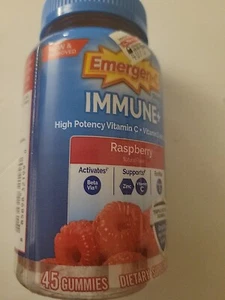 Immune+ Vitamin C + Vitamin D with Zinc Gummies, Raspberry, 45 Gummies - Picture 1 of 1