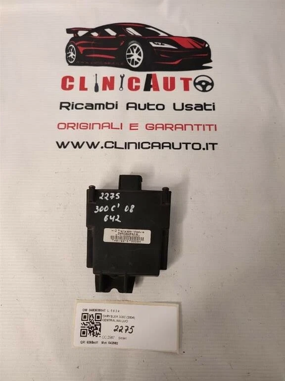 04806086AE CENTRALINA LUCI CHRYSLER 300 C Touring 2987 diesel (1) RICAMBI 910380 - Immagine 1 di 2