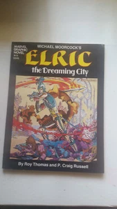 ELRIC DREAMING CITY MARVEL GRAPHIC NOVEL NO 2 P Craig Russell michael moorcock's - Picture 1 of 4