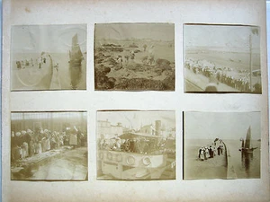 30 PHOTOS LES SABLES D'OLLONNE 1904 PORT VOILIERS BATEAUX SABLAISES PLAGE k843 - Imagen 1 de 5