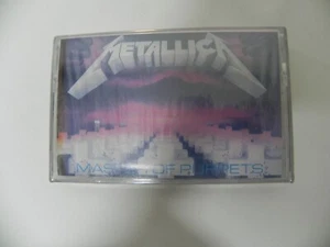 Metallica - Master Of Pupets KOREA Re-Issue 7 Tracks Cassette Tape / SEALED NEW - Picture 1 of 3