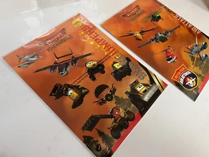 DISNEY PLANES Fire & Rescue STICKER Set SDCC 2014 Promo Piston Peak - Picture 1 of 7