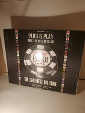 TV Plug & Play Casino Multi-Player 10 Games-in-one WSOP World Series of Poker