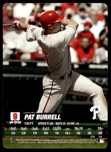 2004 MLB Showdown Pat Burrell Philadelphia Phillies #254