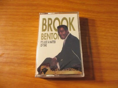 BROOK BENTON - IT'S JUST A MATTER OF TIME BLUES JOURNEY CASSETTE SEALED - Image 1 of 2