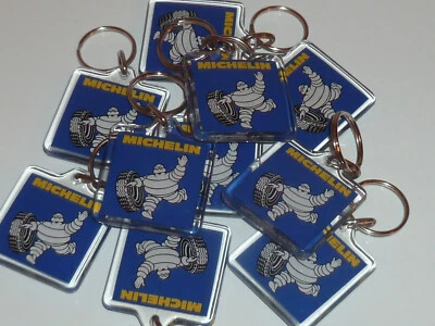 RARE !!!!  ANCIEN PORTE CLEFS BOURBON BIBENDUM ( MICHELIN ) ETAT NEUF - Photo 1/4