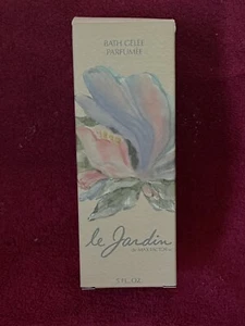 Vtg RARE Max Factor Le Jardin Bath Gelée Parfumée Perfumed Bath / Shower Gel NIB - Picture 1 of 5