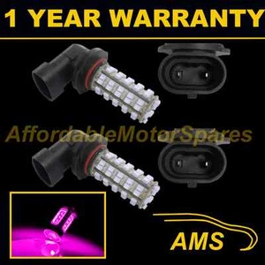 2X HB3 9005 PINK 60 LED FRONT MAIN HIGH BEAM LIGHT BULBS CAR KIT XENON MB500801 - Picture 1 of 1