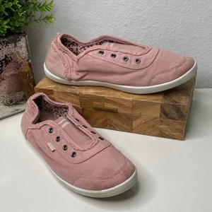 BOBS from Sketchers Pink Slip-On Sneakers Size 11 - Picture 1 of 13