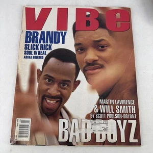 Vibe Magazine Will Smith Martin Lawrence Brandy Slick Rick (Cover Separated) - Picture 1 of 12