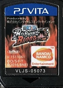 PS VITA Cartridge SONY One Piece Burning Blood Japanese Games - Picture 1 of 1