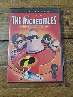 The Incredibles (DVD, 2005) Disney Pixar анимационный широкоэкранный набор из 2 дисков - Изображение 1 из 4