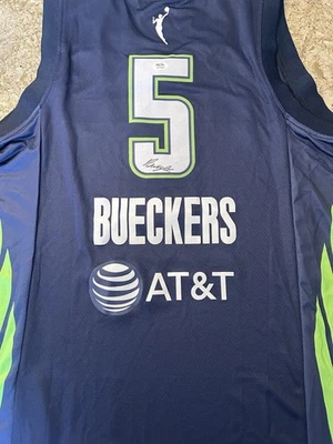 Paige Bueckers Signed Jersey Dallas Wings PSA/DNA Autographed ROY - Image 1 of 3