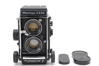 【N MINT+++】Mamiya C220 Professional F Mamiya Sekor 80mm f/2.8 Lens Blue Dot - Image 1 of 4