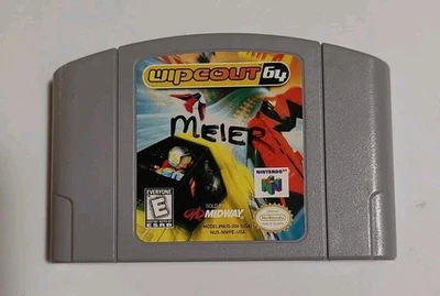 Wipeout 64 (Nintendo N64, 1998) Authentic Cart Only Tested - Image 1 of 2