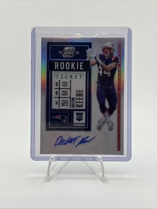 BIGLIETTO DALTON KEENE 2020 CONTENDERS OPTIC SILVER ROOKIE #173 RC AUTOGRAFO - Foto 1 di 2