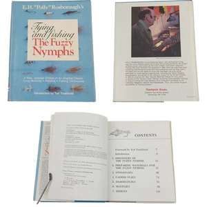 1978 Rosborough: Binden & Angeln der flauschigen Nymphen — signiert/beschriftet HC - Bild 1 von 6