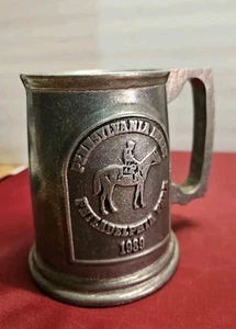 Pennsylvania Derby Philadelphia Park 1989 Pewter Mug Pre-owned - Picture 1 of 11