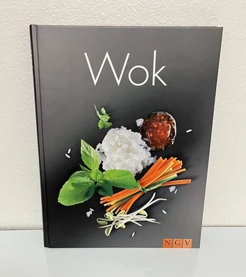 'WOK' COOKING RECIPES COOKBOOK BY NGV-HARDCOVER-Printed in Germany/Pre-owned - Image 1 of 4