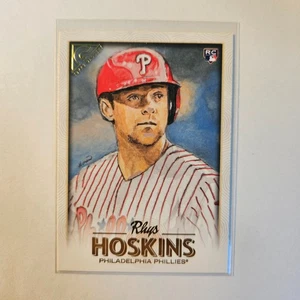 2018 Topps Gallery - Rhys Hoskins #133 (RC) Rookie Phillies - Foto 1 di 2