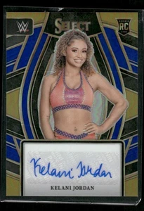 2024 Select WWE Kelani Jordan #SL-KJD Signature Selections Blue Prizm /49 (RC) - Picture 1 of 2