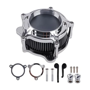 Sistema de filtro de aire M8 para Harley Touring Softail modelos 2017-2024 negro - Imagen 1 de 17