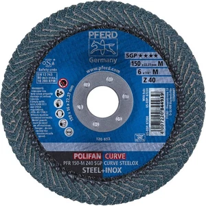 PFERD  Fiber Disc,6 in Dia,7/8in Arbor,40 Grit 38NG71 - Picture 1 of 1