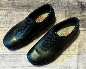 SAS Tripad Comfortschuhe schwarz rutschfeste Arbeitsschuhe schwarz 7 sehr schön - Bild 1 von 7