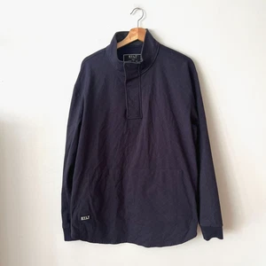 Pullover BYLT Premium Basics Fairway Quarter-Zip Ventana Azul Marino Hombres Talla XL - Imagen 1 de 11