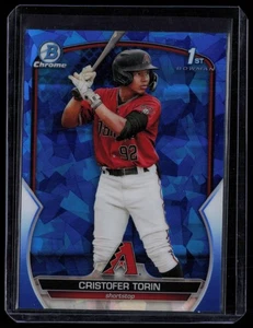 CRISTOFER TORIN 2023 BOWMAN CROMO ZAFIRO 1ST BOWMAN ARIZONA DIAMONDBACKS - Imagen 1 de 2