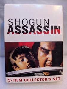 Shogun Assassin 5 Film Collectors DVD Box Set Samurai Action Drama Film - Picture 1 of 10