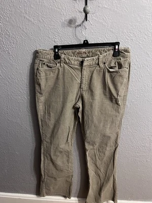 Eddie Bauer Corduroy Pants Womens Size 12 Tan - Image 1 of 4