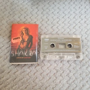 Shakira - Whenever Wherever - Used Cassette Single - Epic - Picture 1 of 4