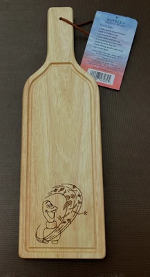Tabla de cortar para servir botella nueva con etiquetas bandeja de madera charcutería* Disney Frozen II Foto 1 de 4
