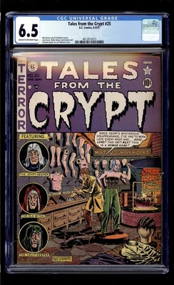 Tales from the Crypt #25 1951 CGC 6.5 FN+ C/OW High Definition Scans** - Image 1 of 2
