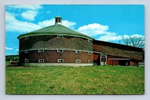 Postal Round Barn Newbury Vermont VT103 sin publicar - Imagen 1 de 2
