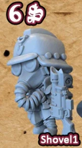Chibi Mechanicute - Shovel #1 - Picture 1 of 1