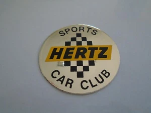 1966 Reproduction Ford Shelby Hertz Mustang Hub Cap Decal - Photo 1 sur 1