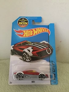  New 2013 Hot Wheels City MR11 Red, Black And White - Picture 1 of 2