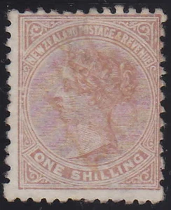 NEW ZEALAND - 1882 VICTORIA - Sc. 67 Sg. 193 - 12 : 11 1/2 - *MH* - CHEAP !! - Picture 1 of 2