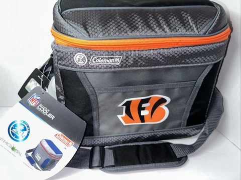 Coleman™ Bengals™ Logo Insulated Soft Large Cooler NFL Bag 16 Can Cover