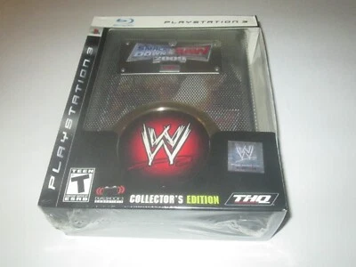 PS3 WWE Smackdown vs Raw 2009 Collector's Edition NEW SEALED RARE OOP - Image 1 of 3